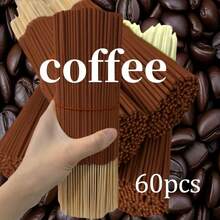 20/100/300 szt. bambusowych kadzidełek o zapachu kawy, odpowiednich do domowego oczyszczania powietrza, aromaterapii, jogi, biura, herbaciarni – prezent świąteczny