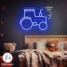 Custom Car Name Neon Signs Personalized Wall Decor Neon Signs Kids' Room Decor Custom LED Car-Shaped Decorative Lights - Automotive Neon - View 5