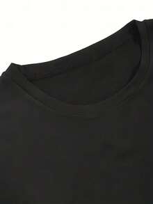 Women's T-Shirt I Am Not Only An Aunt I Am A Great Aunt Printed Graphic Tee Plus Size Casual Top For Family Gatherings 220g - màu đen - Xem 4