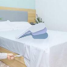 2 Paquete Elevador de Colchón de Cuña, Bed Sheet Tucker Colocador de Sábanas Ayudante para Cambiar Sábanas Herramienta para Hacer Camas Levantador de Colchones (Blanco) - blanco - Ver 4