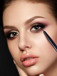 MAANGE 4pcs Professional Eye Makeup Brush Set,Eyeliner Brush,Eyebrow Brush,Detail Brush Makeup Tools With Soft Fiber Multifunctional Ultra-Soft Makeup Brush,Perfect For Daily Use And Party,Suitable For Beginners Makeup Brush,For Easy Carrying,Brush For Travel,Gift For Women&Girls