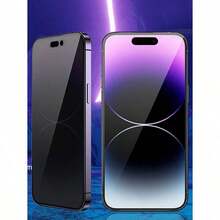 3 Packs Privacy Screen Protector For IPhone 17/16/15/14/13/12 Pro Max, Privacy Screen Full Screen Glass Film, Anti-Peeping, Bubble Free, Suitable For Phone Case - màu đen - Xem 8