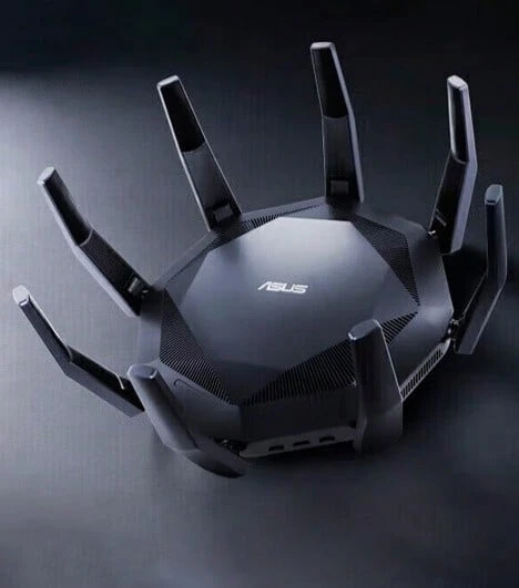 ASUS ASUS WiFi 6 Gigabit RT-AX89X B2 Version Wireless Router, Mesh, Gigabit High Speed Home Use