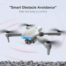 Nuevo Drone E99 Profesional con Cámara Dual 4K HD, GPS, Control Remoto y Diseño Plegable - Naranja - Ver 4