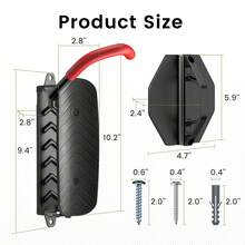 1 zestaw obrotowych uchwytów ściennych na rowery, pionowy wieszak ścienny na rowery, wieszaki na rowery do garażu, uchwyty ścienne na rowery górskie, stojak na rowery do garażu, udźwig do 66 funtów – łatwy montaż
