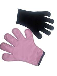 2 Pairs Socks & Gloves Set, New Summer Outdoor Sports And Fitness Sauna, Moisturizing Hands, Anti-Dryness And Cracking Gloves, Sports Training Coated, Suitable For Daily Fitness, Running, Yoga, Pilates Gym Accessories - Multicolor - View 6