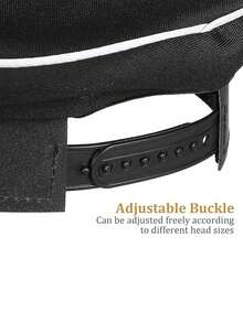 1顶可调节船长帽，游艇、游轮、飞行员服装配饰，适合万圣节、游轮派对、航海主题装饰 - 多色 - 查看 4