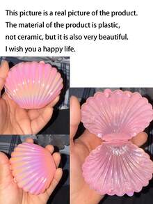 1pc Artistic Shell Jewelry Tray, Elegant Drative Half-Round Key And Jewelry Holder For Entryway Or Vanity, Stylish Home Dr, Perfect Thoughtful Gift For Mother Or Friend - Ideal For Weddings, Christmas, Thanksgiving, New Year, And Valentine's Day Celebrations, Enhance Your Space With This Unique Jewelry Organizer, And Functional Accessory For Every Occasion, Perfect For Sun Travel Enthusiasts And Fashion Lovers Alike.