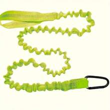 Kayak Accessories - Paddle Leash, High Visibility Durable Coil Lanyard With Hook, Anti-Lost Tether Suitable For Canoe, Kayak & Boat, Beach Essentials, Beach Accessories, Pool Float