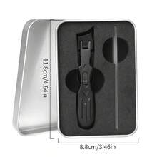 Nouveau coupe-ongles épais et dur, coupe-ongles convenant aux gros ongles d'orteils, lame tranchante, conception de poignée longue et confortable pour les hommes, les femmes et les personnes âgées. Cadeau parfait pour la Saint-Valentin