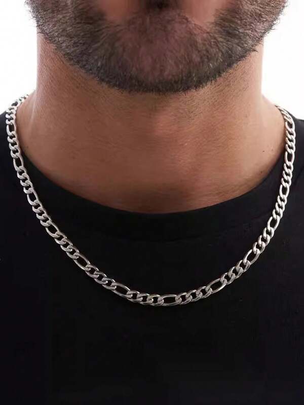 1pc Unisex Necklace, Hip-Hop Style, Unisex, Fashionable, Perfect For Boyfriends, Girlfriends, Birthday Gifts, Valentine's Day Gifts, Various Holidays