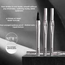 1PC Recommended Brow Pencil, Waterproof & Sweat-Proof, No Smudging, Defines Brow Hair Precisely, Suitable Proof, No Smudging, Defines Brow Hair Precisely, Suitabl…For Beginners With No Skills,Noël,Halloween,Decoration Noël,Decoration Automne,Makeup,Beauty,Brow Pen,Christmas,Stocking Fillers,Eyebrow Pencil Black,Eyebrows,Brown