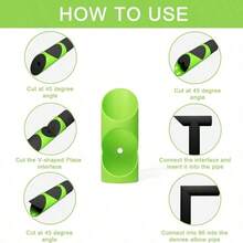 3pcs Foam Tube Cutter Insulation Cutting Tool Set - Multicolor - View 8