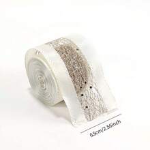 1 pièce Ruban de Noël, carreaux de champagne, motif lettres Joyeux Noël, nœud DIY boîte-cadeau décoration sapin de Noël. Décoration de maison, décorations de Noël, décoration de pièce, hiver