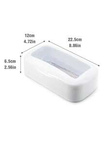 Nail Sterilizer Tray Disinfection Box Sterilizing Clean Nail Art Salon Manicure Implement Sanitize Tool Equipment Cleaner Tools Sanding Head Storage Box - White - View 3