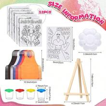 140 Pcs 20 Set Pre Drawn Canvas Kit Painting Sip And Paint Kit Adults Pre Printed Canvas Painting Favor Virtual Birthday Gifts Adult's Date PartyCool Gentlemen And Lady - 女權主義 - 查看 2