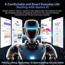 TABWEE 11英寸安卓平板电脑，8GB+128GB，5G WiFi，八核处理器，5000mAh电池，5MP+8MP摄像头，配备键盘、鼠标、手写笔和保护套（不含适配器）