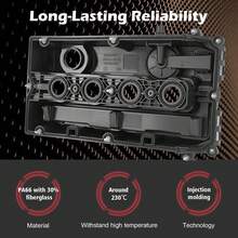 Cam Rocker Cover For Opel Astra H J Insignia Corsa Mokka Signum Vectra Zafira - Black - View 6