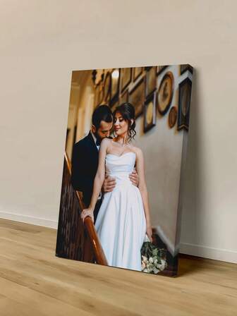 Customized Canvas Wall Art, Personalized Canvas Painting, Customized Framed Canvas Art, Valentine's Day Gift, Personalized Gift, Christmas Decoration, Christmas Gift, Wedding Memento, Birthday Gift, Anniversary Gift, Suitable For Christmas, Valentine's Day, Wedding, Anniversary, Birthday, Housewarming, New Year, Gift For Family, Loved Ones, Friends