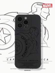 Marvel Funda de teléfono oficial con diseño de Marvel, antideslizante, a prueba de caídas, resistente a golpes y arañazos, compatible con iPhone 17, 17 Pro, 17 Pro Max, 11, 12, 13, 14, 15, 16 Pro, 16 Pro Max, 14 Plus, 15 Plus, 16 Plus, XR, XS Max