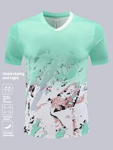 Customized Women's Football Jersey, Professional Printing Of Logo, Name And Number, Quick-Dry Breathable Sports Short Sleeve Suitable For Running, Football Matches And Badminton