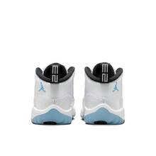 Nike Jordan 11 Retro (TD) 青少年时尚多功能篮球鞋 - 藍白色 - 查看 4