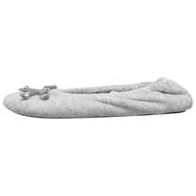 Zapatilla de ballet con lazo de satén Isotoner Signature Terry para mujer-915 - Gris brezo - Ver 7