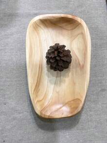 1pc Walnut Wood Pump Bottle, Luxury Hotel Shower Gel, Shampoo, Lotion, Hand Wash Dispenser