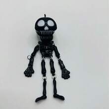 Funny Pull String Skull Keychain, Novelty Skeleton Bone Bag Pendant - Multicolor - View 6