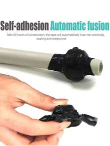 Water Pipe Leak Repair Tape Self-Adhesive Strong Waterproof Tape Water Pipe Leak Winding Repair Silicone Rubber Leak Stop Tape