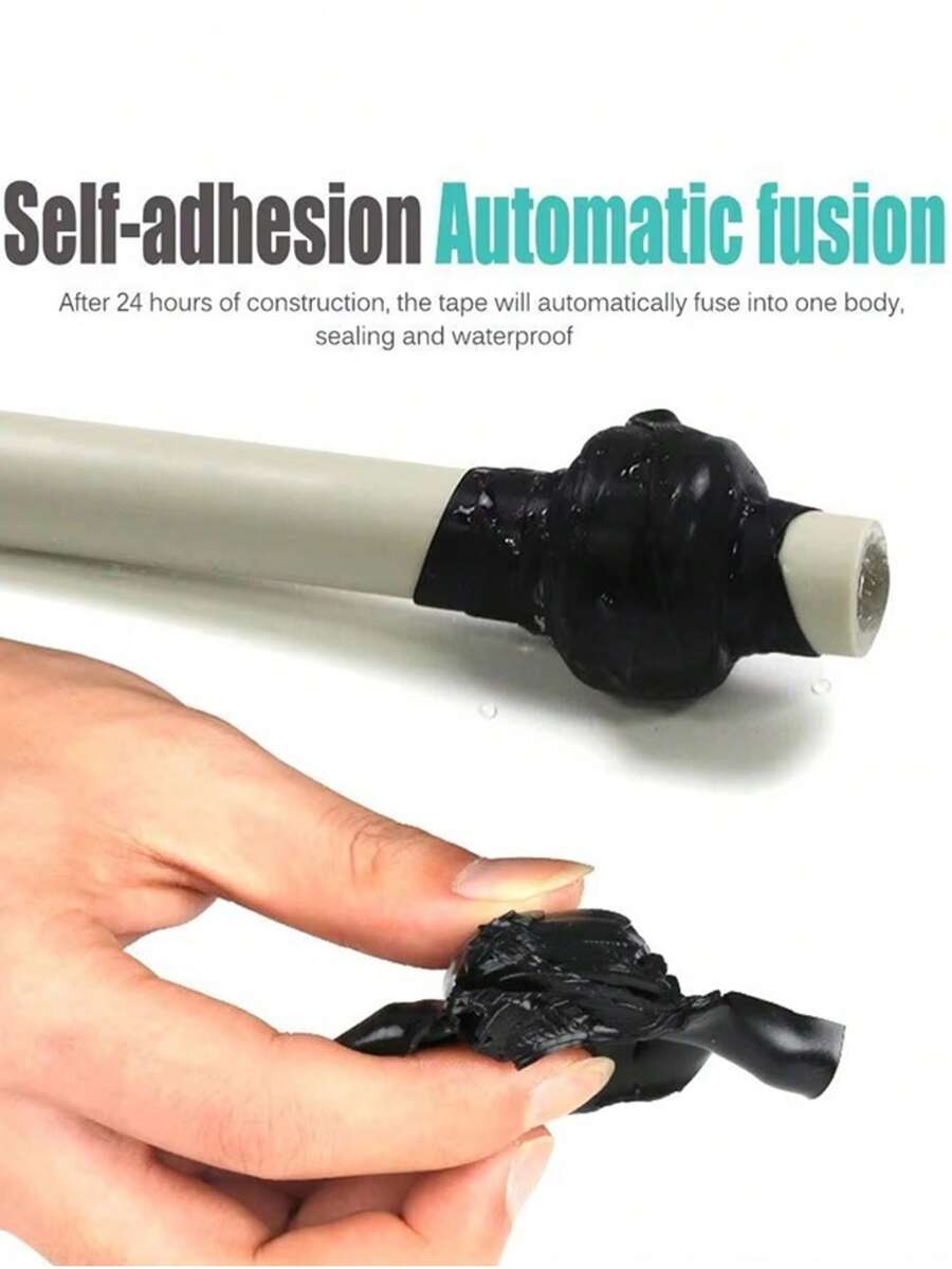 Water Pipe Leak Repair Tape Self-Adhesive Strong Waterproof Tape Water Pipe Leak Winding Repair Silicone Rubber Leak Stop Tape