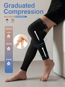 Unisex 20-30 MmHg Compression Sleeve Leg Shaping Stretchy Support Anti Slip Travel Yoga Stocking, Y2k