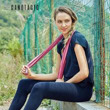 Canotagio Toalla de Microfibra Deportiva para Ejercicio y Viaje. Toalla Ultra Absorbente y Secado Rápido de Micro Fibra. Ligera y Portátil. para el Natación, Gym, Playa y más. (50cm x 100cm, Rosa) - rosa - Ver 5