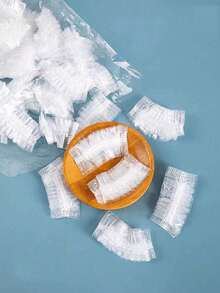 100/200个一次性耳罩，防水，适用于染色、淋浴、沐浴、美容、洗发，防止水进入耳孔 - 彩色 - 查看 4