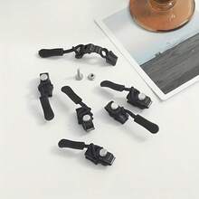 6pcs Zipper Repair Kit, Quick Install Zipper Heads, Detachable Replacement Zip Tops, Interchangeable Plastic Zipper Pulls Sizes For Clothing, Luggage, Backpacks, Sewing Supplies - 6pcs Zipper - View 3