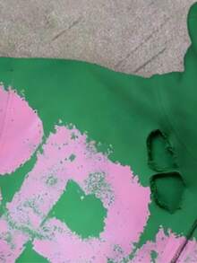 高级男士拉链连帽运动衫 - 橄欖綠 - 查看 3