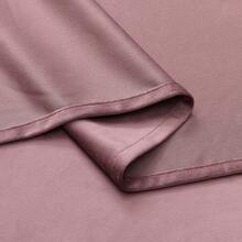 2 Panel Vintage Velvet Curtains, Back Tab Curtains For Living Room, Bedroom And Dining Room, Soft Drape With Good Home Decoration Curtains - Dry Rose - 查看 8