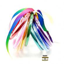 9 peças/conjunto mix de cores pulseiras de gelatina para arco-íris silicone pulseira templo budista pulseira para mulheres pulseira namorados, mãe, mãe, dia das mães, presente - Multicolorido - Ver 12