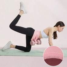 Cinturón antideslizante para ejercicios de glúteos con mancuernas, accesorio cómodo y fácil de usar para el gimnasio en casa, sin rayones