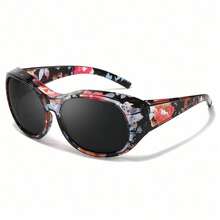 HYCHIC Women's Rhinestone Decor Sunglasses  Lightweight Sunglasses For Women UV Protection Fits All Face Shapes Unique Style Fashion Focus Beach Trips Shopping Dates Daily Outings - 彩色 - 查看 12