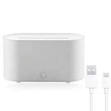 SULVGO Umidificador de chama colorida, difusor de aromaterapia, difusor de fogo de 7 cores, umidificador de névoa com desligamento automático, operação silenciosa, alimentação USB para casa, escritório e quarto