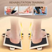 Generic Ankle Strengthener Exerciser For Sprained, Single Foot Balance Board, Non-Slip Wood Wobble Board., BLACK,21987893 - 彩色 - 查看 5