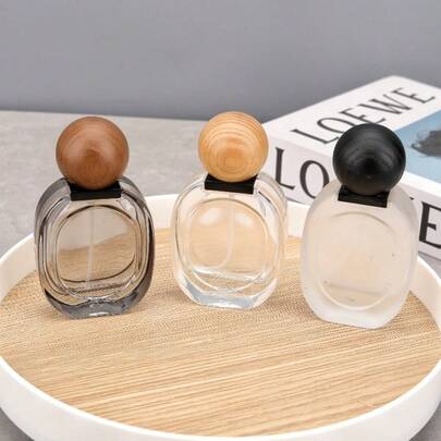 1PC香水分装瓶30ML高端喷雾空瓶替换旅行化妆品大容量按压式，方便携带，多色可选，多场景适用，适用于外出、旅行、工作等