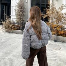 Women Winter Coats - Pink - View 2