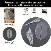 1 pieza Decoración acrílica de escena de aldea de invierno navideña en 2D - Escena de escritorio impresa de alta definición, multiusos, sin texto, ideal para el hogar, la sala de estar, la oficina, regalo de Navidad, Acción de Gracias, decoración de cumpleaños, decoración navideña