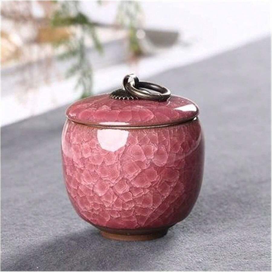 Tanque de almacenamiento de café recipiente de té Cerámico Caddies Tea Recipe de té Café Campo de porcelana Caja de té Caja de almacenamiento de té Contenedor de té Cofres de almacenamiento de té co - 1 - Ver 1