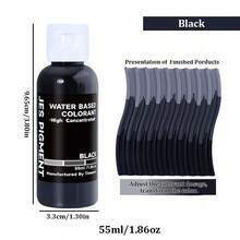 55ml/1.86oz 高濃度水性染料 30色，適用於珠寶鑄造、水磨石、水泥與石膏粉，鮮豔色彩手工藝與藝術創作，耐用水性著色墨水 - 彩色 - 查看 17