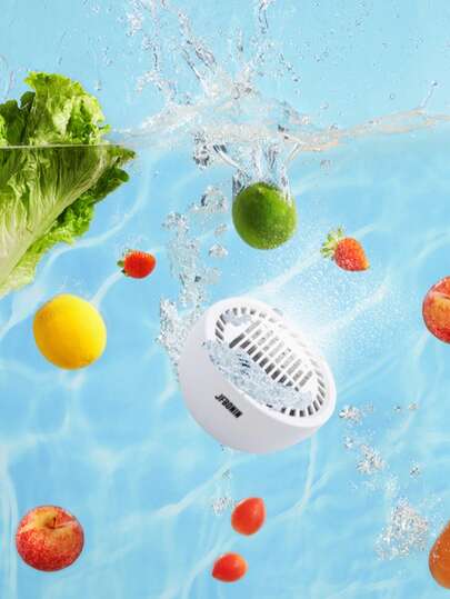 JFBONIN 家用食品净化清洁剂 - 消毒水果、蔬菜和肉类，消除农药残留，厨房水果蔬菜消毒器