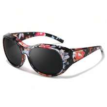 HYCHIC Women's Rhinestone Decor Sunglasses  Lightweight Sunglasses For Women UV Protection Fits All Face Shapes Unique Style Fashion Focus Beach Trips Shopping Dates Daily Outings - 彩色 - 查看 11