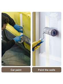 20米低粘性遮蔽胶带，艺术家胶带，白色艺术胶带，可移除纸条，适用于绘制艺术水彩画布框架，非常适合家庭、学校用品、DIY 艺术、办公室、工艺品、标签、绘画墙面